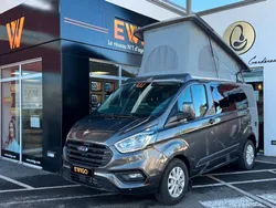Ford transit custom nugget bürstner van aménagé - ecoblue 2.0 tdci 130 ch - origine france - caravaning
