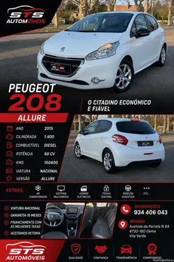 Peugeot 208 1.4 HDI Allure - Nacional