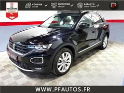 VOLKSWAGEN T-ROC 1.5 TSI Evo 150 DSG7 CARAT TOIT OUVR / CAMERA / CUIR / IQ LIGHT / FBLS KM