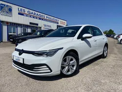 Golf 8 2.0 TDi 150 cv DSG7 Life Plus / Blanc Nacré / 1°MAIN