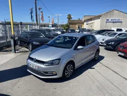 Volkswagen polo match 1.2 tsi 90 cv 95 000 km 2017 phase 2 suivi complet carplay-jantes alu