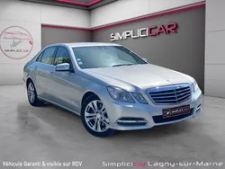 MERCEDES CLASSE E 350 CDI 3.0 V6 3.0 265 ch BlueEfficiency Avantgarde Executive A - Radars AV AR - Climatisation bizon