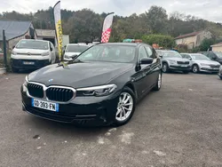 Bmw serie 5 g31 520da touring 190 ch lounge steptronic - gps - apple carplay android auto - jantes alu 17" – demarrage sans cle - phares full led – radars av + arr ...