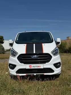 23900 HT - FORD TRANSIT CUSTOM 185CV BVA6 – Sport – 3 places avant cuir – TVA récupérable