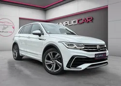 VOLKSWAGEN TIGUAN 2.0 TDI 150Ch 4X2 R LINE Entretien complet Volkswagen Garantie 12 mois