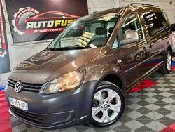 VOLKSWAGEN CADDY 1.6 TDI 102CV/ 7 PLACES/ Clim Radio CD MP3/ Double porte latérale / Carnet 2 Clés/ ✨Excellent état