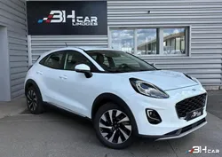 Ford Puma 1.0 ECOBOOST 125 MHEV TITANIUM FLEXIFUEL APPLE CARPLAY - ANDROID AUTO - GARANTIE 06/2028