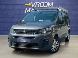 PEUGEOT Partner 1.5 Bluehdi 130ch EAT8 - AutoAsphalt Long 950 Kg - TVA récupérable - Suivi complet - Galerie alu - Caméra - Attelage