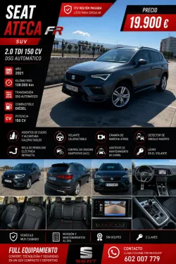 SEAT Ateca 2.0TDI CR S&S FR DSG 150