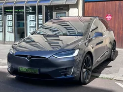 TESLA MODEL X 90d DUAL MOTORS SIÈGES VENTILÉS ENTRETIEN 100% TESLA SOH 74%