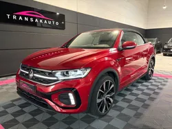 VOLKSWAGEN T-ROC CABRIOLET 1.5 TSI EVO 150ch Start/Stop DSG7 R-Line / SIÈGES VOLANT CHAUFFANTS / CAMÉRA / RÉGULATEUR ADAPTA