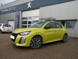 Peugeot 208 Active Pack 100 Ch BVM jaune + GPS - Radar AR et toit noir / Garantie