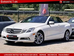 Mercedes Classe E Cabriolet 350 7g-Tronic GARANTIE 1 AN