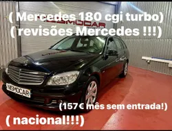 Mercedes-Benz C 180 Impecável livro revisões Mercedes 157 mês