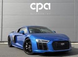 Audi R8 Coupé V10 PLUS 5.2 FSI 610 CH STRONIC QUATTRO / SUPERBE ETAT SUIVI COMPLET ECHAP QUICKSILVER