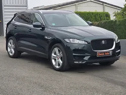 Magnifique " Jaguar F-PACE V6 3.0D 300ch Prestige 4x4 BVA8 " (108155km,Etat neuf, Suivi complet, Digital Cockpit, Carplay, Meridian, Toit Pano, Crochet d'attelage, Garantie 12 mois)