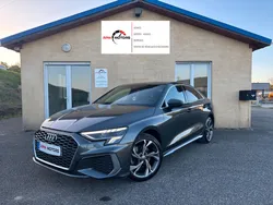 ⭐️ AUDI A3 Berline 35 TDI 150ch S Line S-Tronic 7 (590e/mois) - 2ème 🖐️ Origine 🇫🇷 - 2.0 150cv 150 (➡️ Camera, CarPlay, FULL LED, PARK ASSIST…)