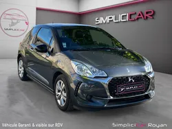 DS DS3 1.2 110 CH SO CHIC 110Ch Essence Garantie 12 mois Entretien Complet