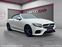 MERCEDES CLASSE E CABRIOLET 350 D AMG 4MATIC BA Fascination 258Ch Garantie 12 mois