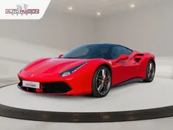 Ferrari 488 GTB 3.9 V8 Bi-Turbo 670cv F1 Carbone Caméra Rosso Corsa Navi JBL 20" 12000Kms LIVRAISON POSSIBLE