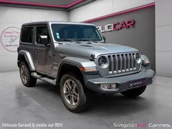 JEEP WRANGLER IV 2.0I T 272 JL UNLIMITED SAHARA 272Ch BVA 8 - Garantie 12 mois