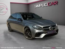 MERCEDES CLASSE E63 AMG 4 MATIC+ - Burmester - Toit Ouvrant - Attelage électrique - GARANTIE 12 MOIS