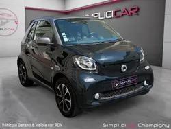 SMART FORTWO CABRIO 71 ch BA6 Prime - Sièges en cuir chauffants - Caméra de Recul - CABRIOLET