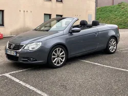 VOLKSWAGEN EOS TDI 140 DSG6 CARAT Coupé Cabriolet, toit ouvrant, interieur tout cuir, régulateur de vitesse, jantes alu, climatisation auto bi-zone