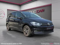VOLKSWAGEN TOURAN 1.6 TDI 115 CONNECT DSG 7 PLACES 115Ch CARPLAY ATTELAGE PACK FAMILY & CONNECT CAMERA DE RECUL REGULATEUR ADAPTATIF Garantie 12 mois