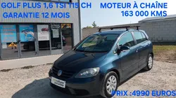 Golf v plus 1,6 tsi 115 ch/moteur à chaîne/garantie 12 mois