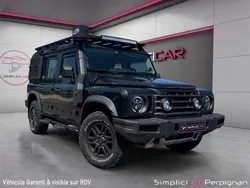 INEOS GRENADIER UTILITY WAGON 3.0 TWIN-TURBO BVA8 5 PL TRIALMASTER EDITION Suivi Complet Grilles Latérales Compresseur Galerie de