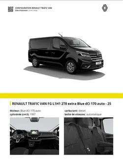 Renault Trafic 170ch BVA9 NEUF dispo immédiate – Full options – Pas de délai