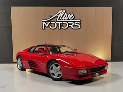 Ferrari 348 TS V8 3.4 300cv - Rosso Corsa - Cuir noir - Boîte mécanique - Climatisation - Plaques Française - Historique limpide