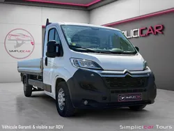 CITROEN JUMPER PLATEAU 4-35 L3H2 2.0 BLUE HDI 130 TVA RECUPERABLE ECRAN GPS TELEPHONE MUSIQUE BT Garantie 12 mois