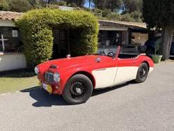 Austin healey 3000 bt7 + hard top