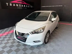 NISSAN MICRA 2017 1.0 - 71 Made in France + ENTRETIEN COMPLET NISSAN + CHAÎNE DE DISTRIBUTION NEUVE + CARPLAY