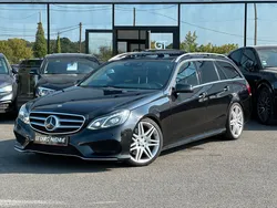 MERCEDES CLASSE E 350 V6 BLUETEC 4MATIC AMG Line /sièges chauffants / Double toit ouvrant panoramique / Caméra de recul / Radar avant et arrière / Régulateur de vitesse adaptatif / Angles morts