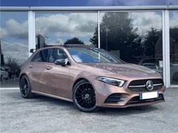 Mercedes CLASSE A AMG LINE 136 cv 7G-DCT - ROSE GOLD - TOIT OUVRANT - MULTIBEAM LED - SIÈGES CHAUFFANTS ...