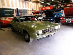 Chevrolet Camaro 1969 Frost Green V8 327ci