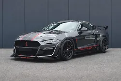 Ford Mustang look Shelby GT500r base GT 5.0l V8 450ch BVA10 – Écomalus & COC inclus – Full Options – Suspensions MagneRide – Échappement Performance à clapets – Full cuir electrique – Garantie 1 an