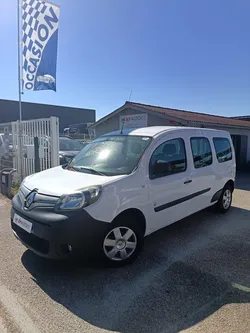 Renault Kangoo ZE ELECTRIC Maxi double cabine TVA récupérable 5 places Batterie neuve 22kw achat intégral garantie possible 6 mois reprise visite possible 7/7