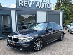 BMW Série 5 - 520dA xDrive 190ch M Sport Toit ouvrant / Park Assist Plus / Tete haute / Sieges chauffants, ventilés elect à mémoires 145.000 km 10/2018