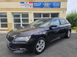 Skoda Superb Combi 1.6 TDI 120 CH DSG7 AMBITION / Suivi COMPLET ATTELAGE CARPLAY ANDROID AUTO