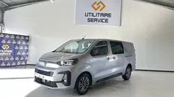 32 990 HT / Citroen JUMPY xl cabine approfondie 5 places 2.0 180 cv bva PREMIUM CONNECT GRIS ACIER neuf / tva recuperable