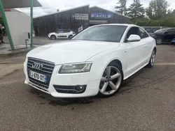 Audi a5 coupé 2.7 tdi blanche 190 cv / sline plus