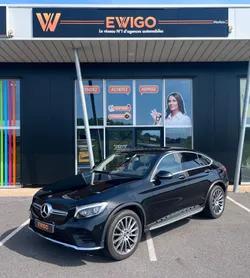 Mercedes-benz classe glc coupe 300 245 ch amg line 4matic 9g-tronic + toit ouvrant + systeme hifi burmester + camera 360