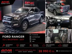 Ford ranger 3.2l wildtrak-5place -115000km de 2017.reviseret garantie de 12 mois