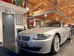 BMW Z4 COUPE 3.0si 265cv BVA "SPECTACULAIRE" Gris Titan / Sièges Cuir Oregon Rouge 03/2007 SEULEMENT 69.000 km "ÉTAT NEUF" *LIVRAISON POSSIBLE