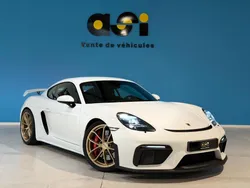 Porsche 718 cayman gt4 4.0l 420 bvm pack clubsport pack carbone