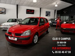 Renault CLIO II CAMPUS 1.2 60CH 27 000 KM PREMIERE MAIN